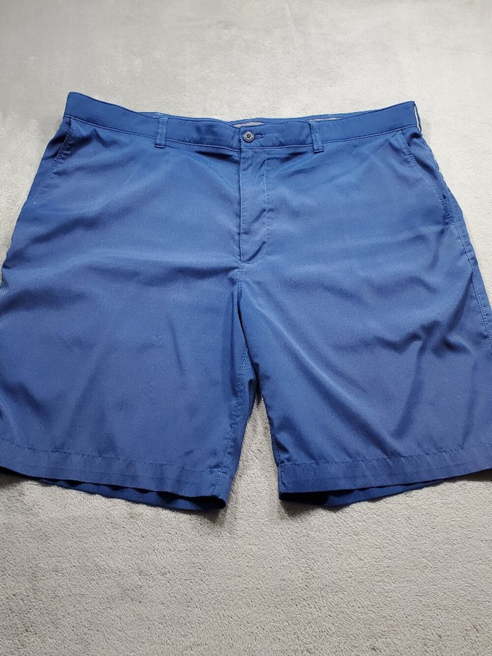 PGA TOUR Golf Series Performance Shorts 5 Pockets Blue Mn Sz 42